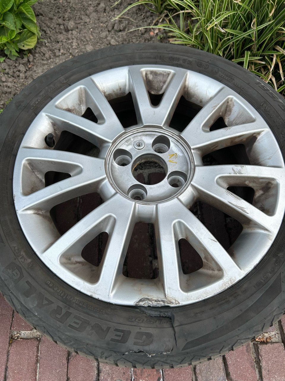Renault Clio III velgen met schade