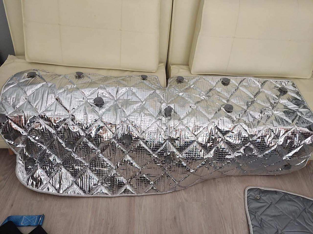 Isolatie voor ruit en zij ruiten camper neuw