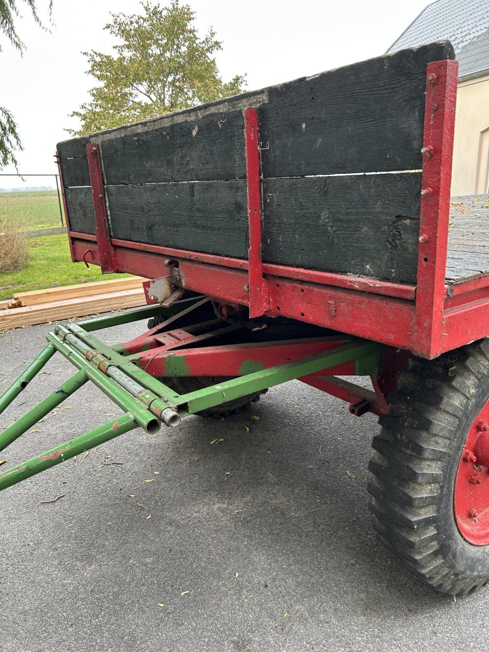 Platte wagen - hooi wagen