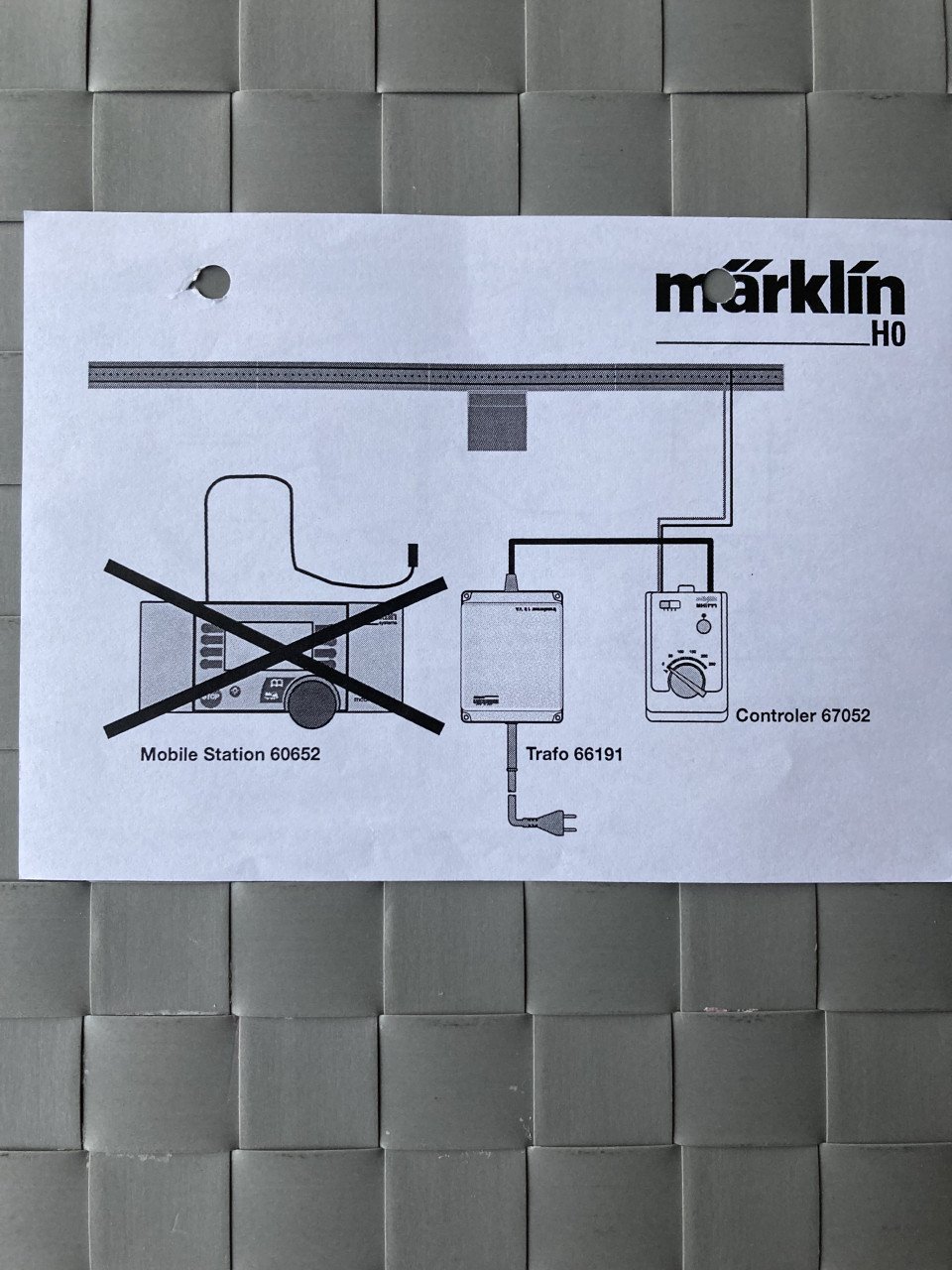 Marklin Fahrregler controler + transformator