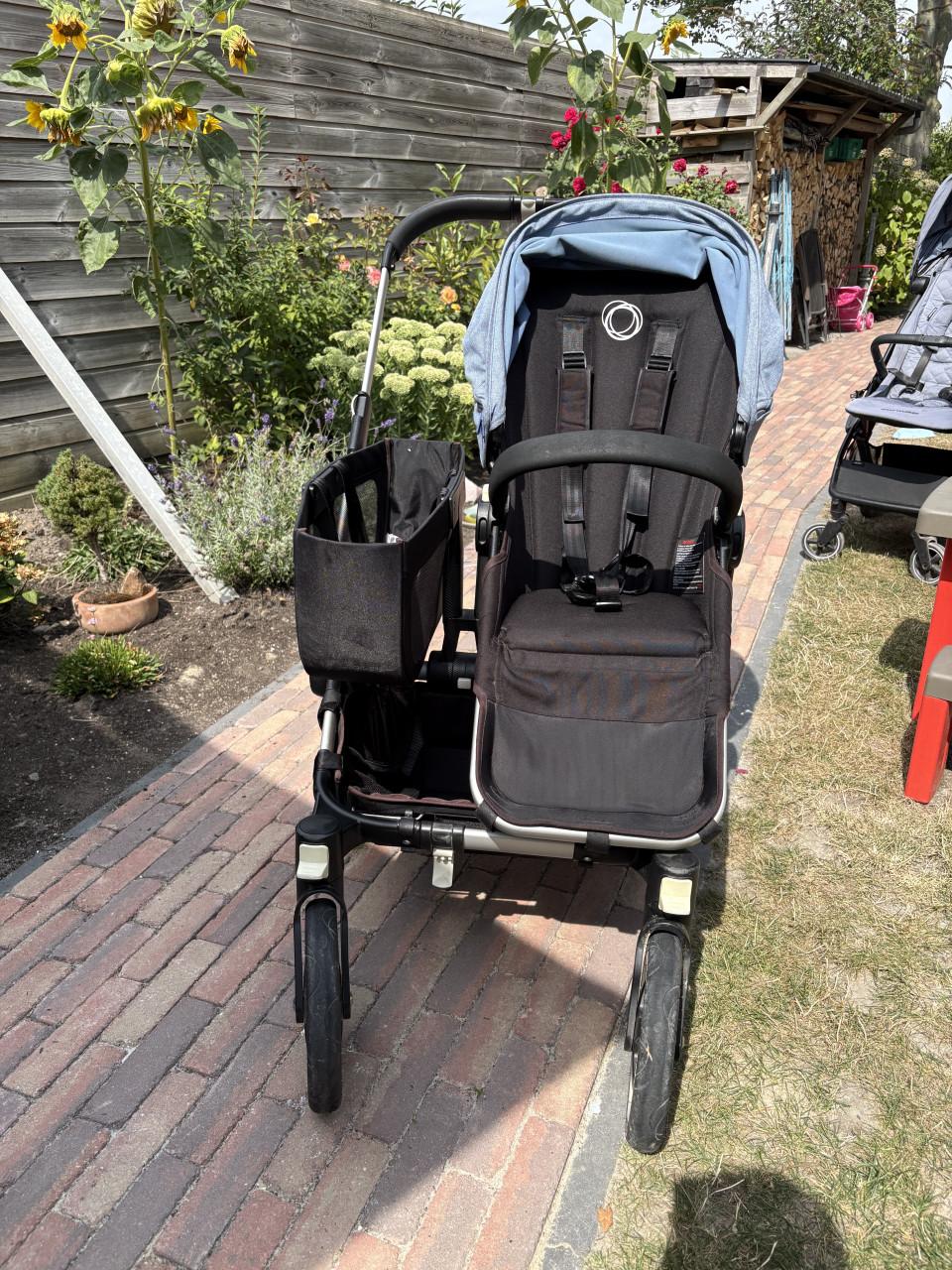 Bugaboo donkey duo 2 met accessoires
