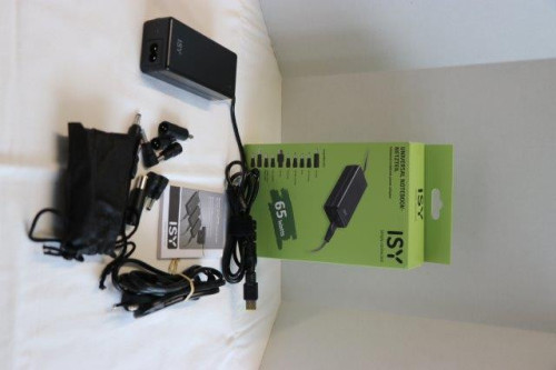Universal notebook power adapter 65 watts ISY simply connected PO: ISY 2771