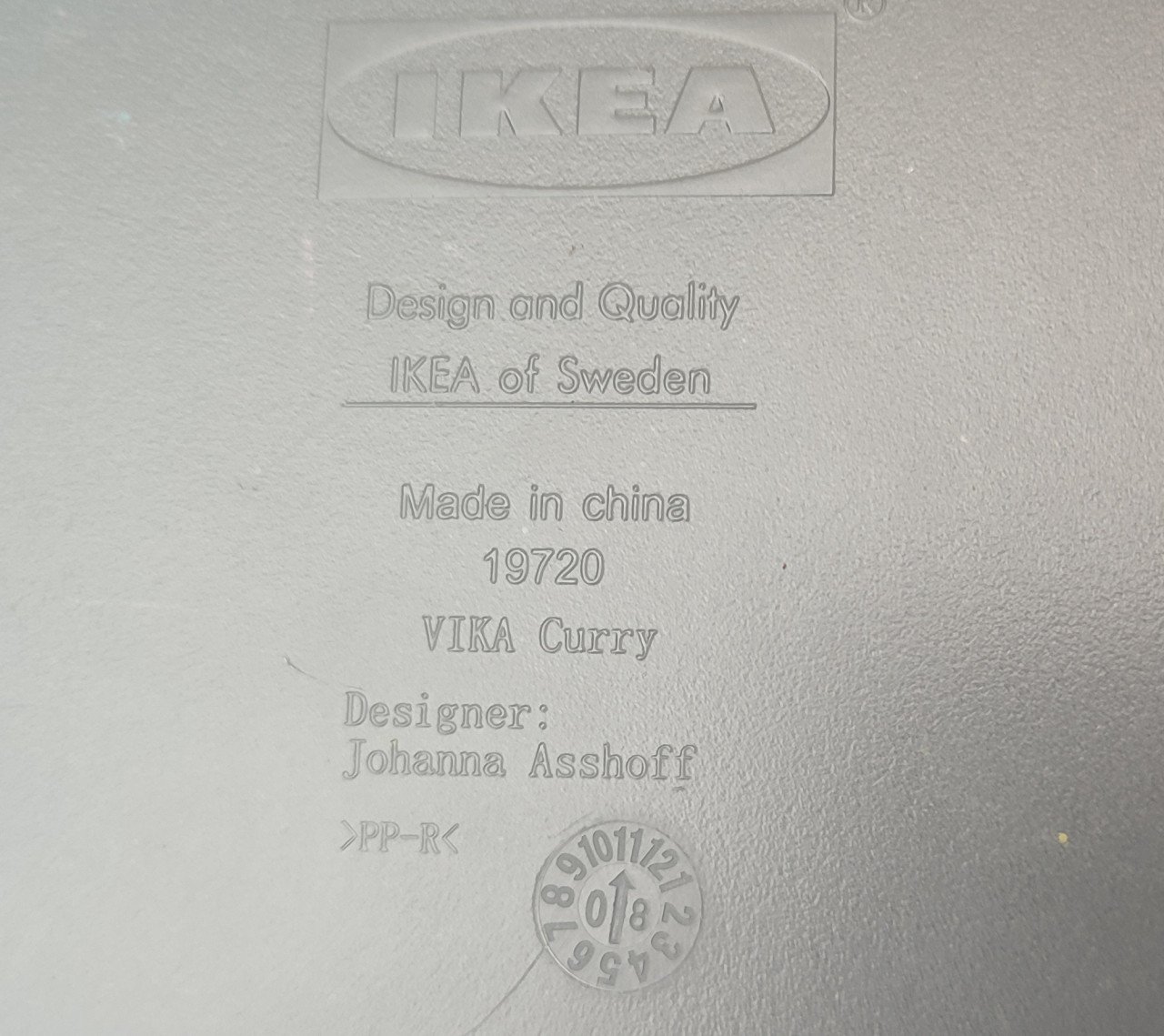 IKEA VIKA Curry vak voor tafelpoot (!! ronde tafelpoot) - 2 st.