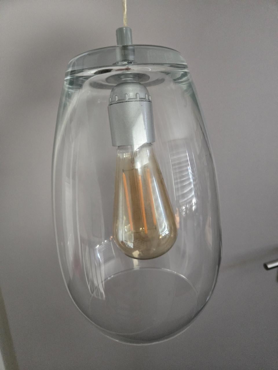 Moderne glazen hanglamp Massive 75696 Hoog 25 cm