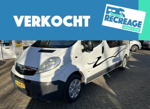 Opel Vivaro vivaro-2 2.0cdti/84kw-dpf-e4 2 buscamper - jaar apk, 3mnd garan