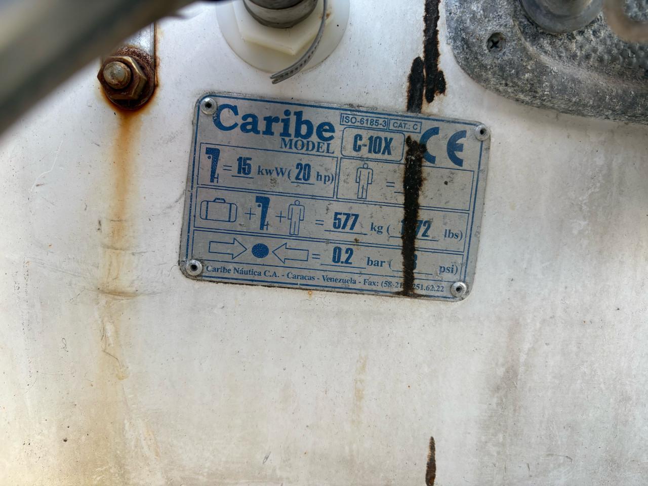 Rib 290 caribe met honda 20pk 4takt