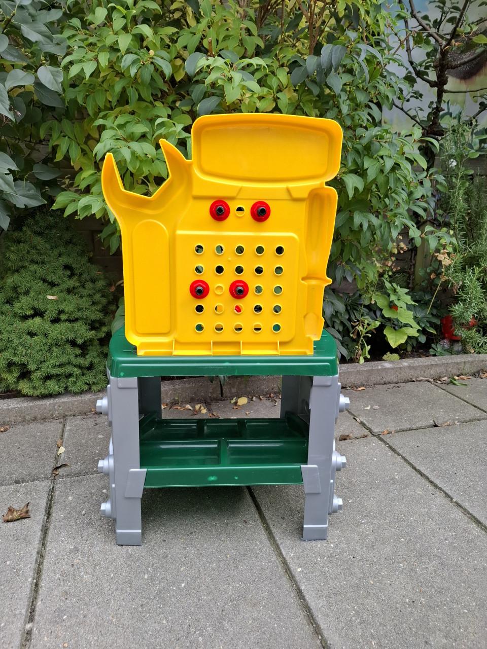 Speelgoed werkbank