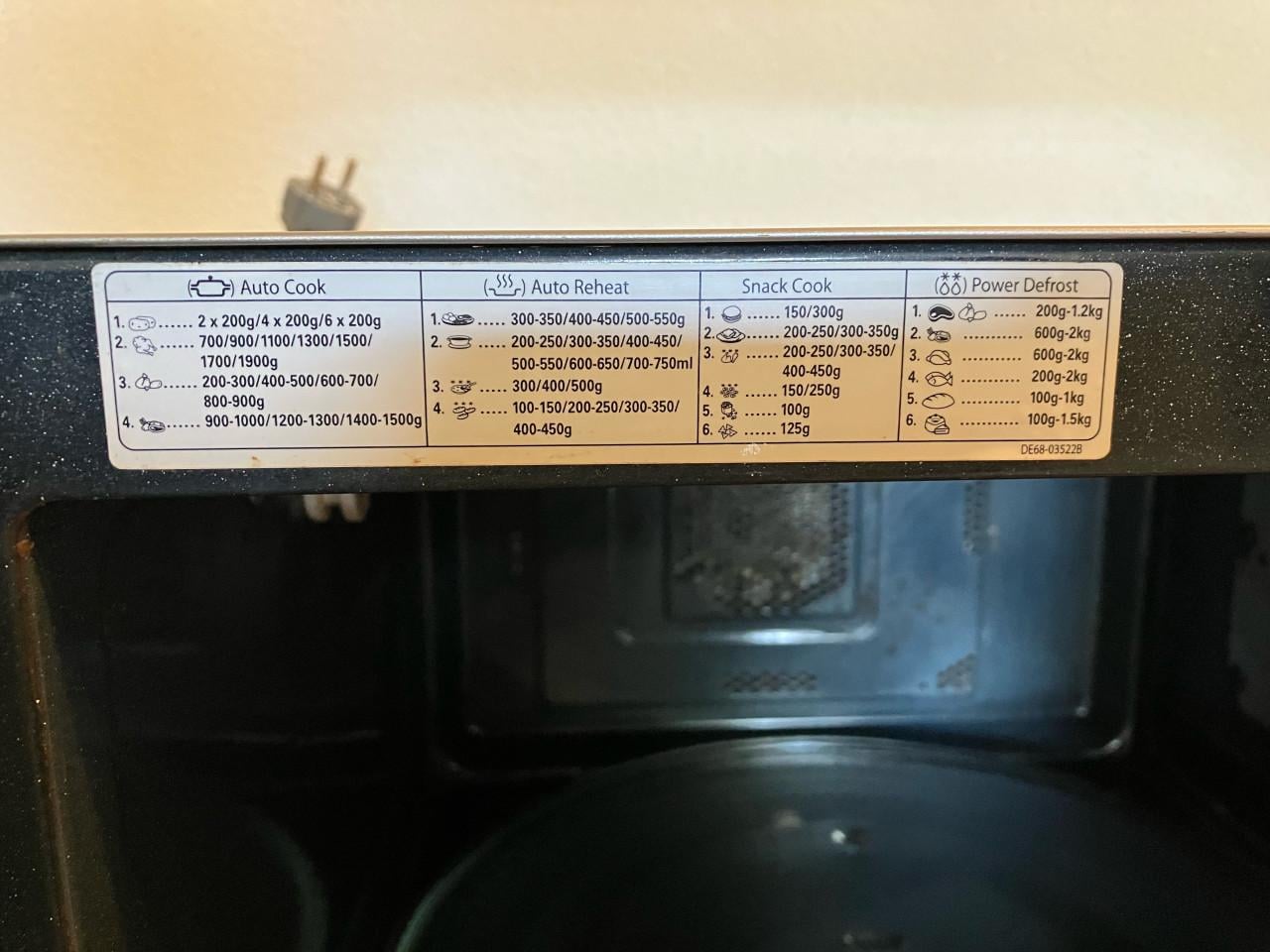 Combi magnetron SAMSUNG ( geen ophaal diensten)