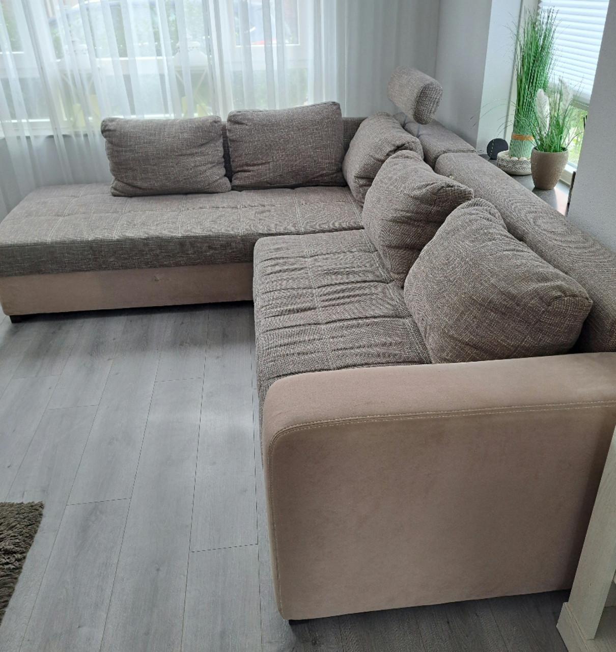 Hoek.slaapbank toupe