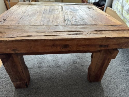 Mooie Teakhouten salontafel