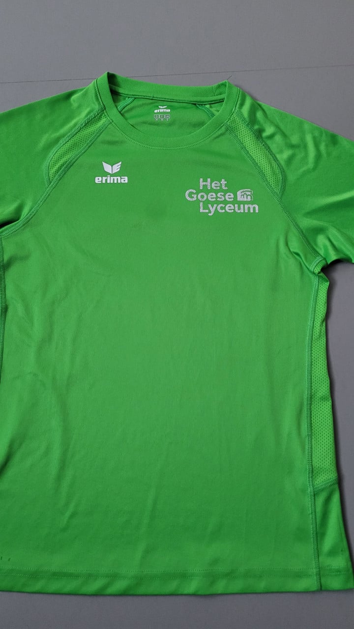 Gym shirt Pontes Bergweg groen maat 34
