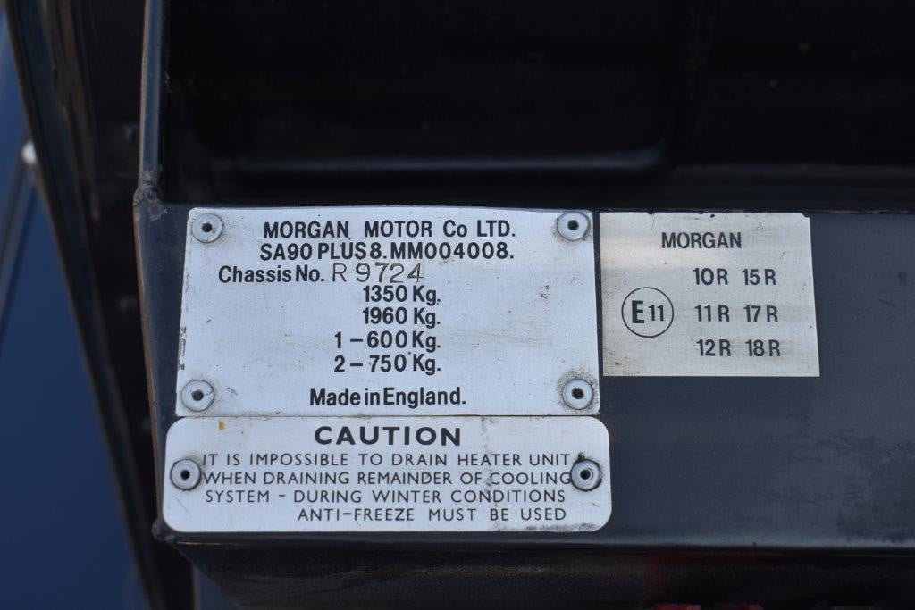 Morgan Plus 8 injection 3.5i v8 alloy body