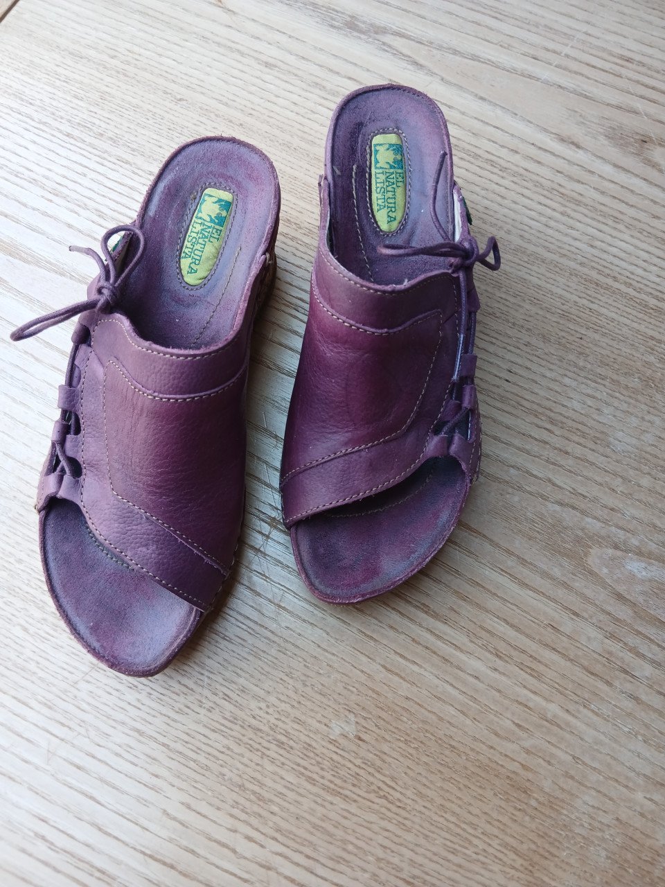 Dames Schoenen leren slippers 41