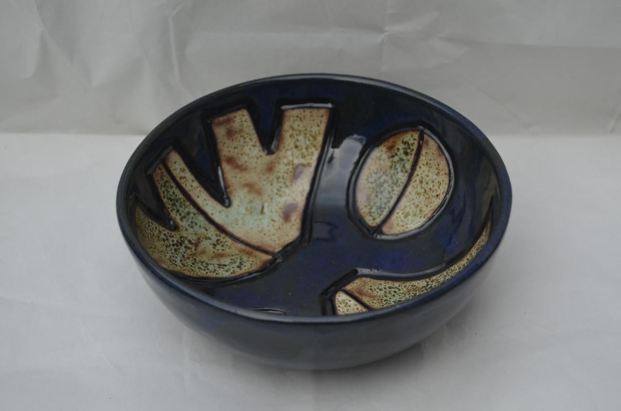 Henk Potters Keramiek Blauw schaaltje