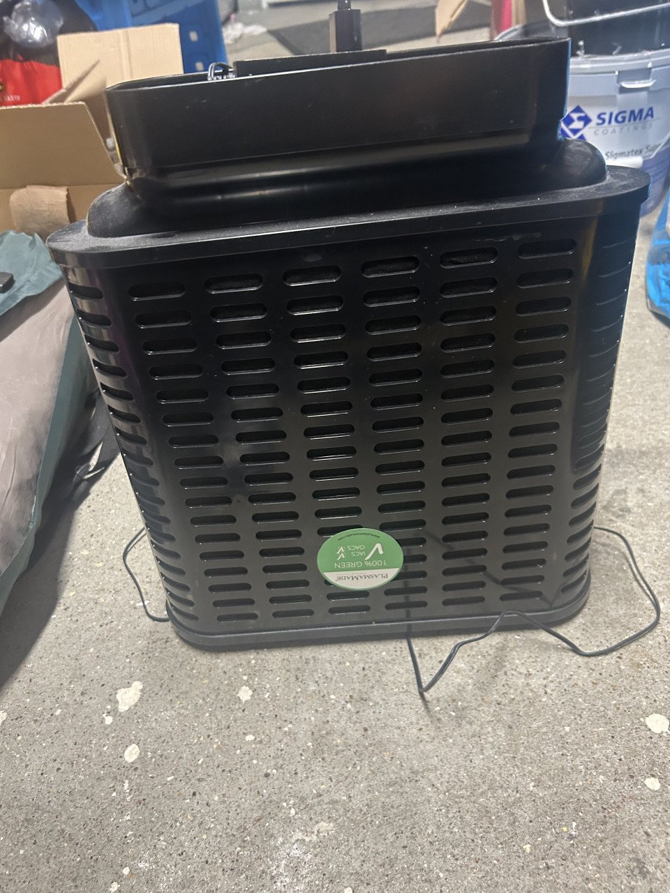 Plasmamade  filter voor kookplaat