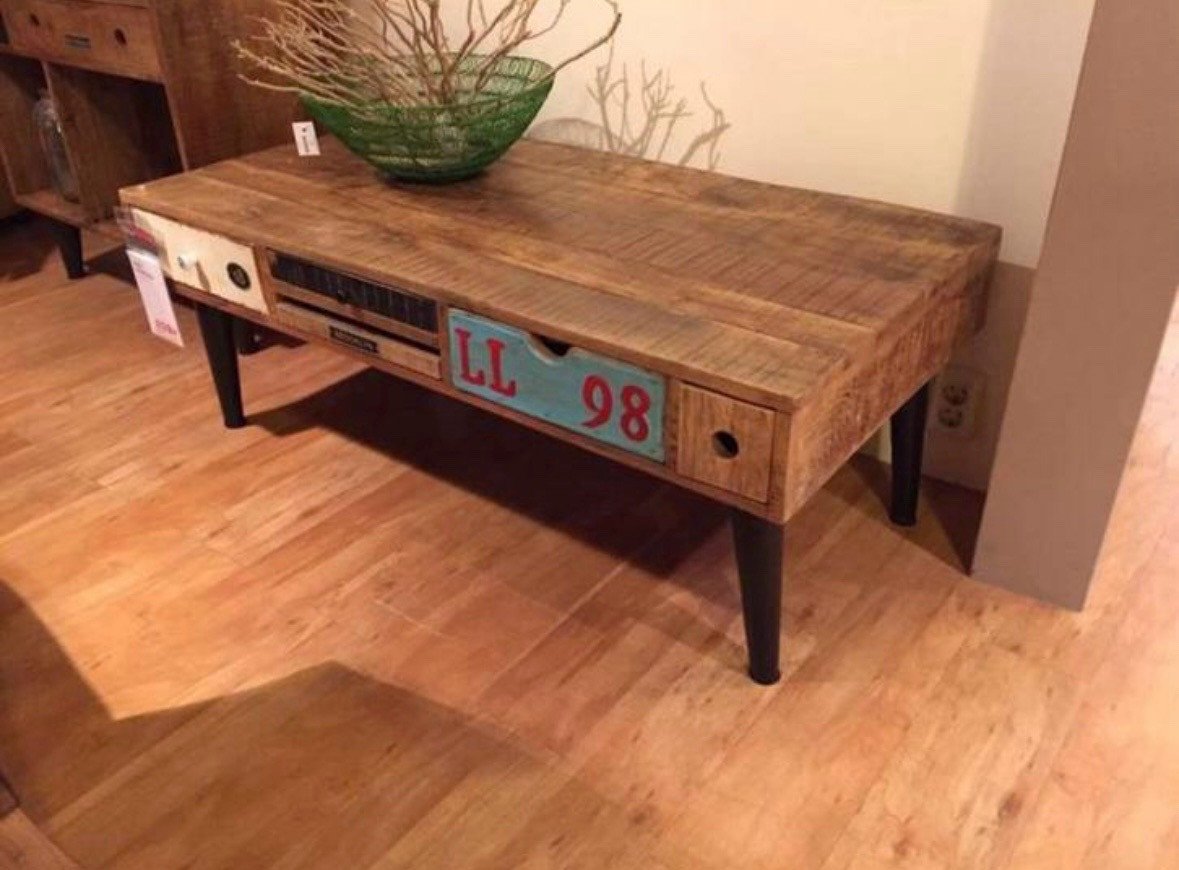 Mooie mango houten salontafel