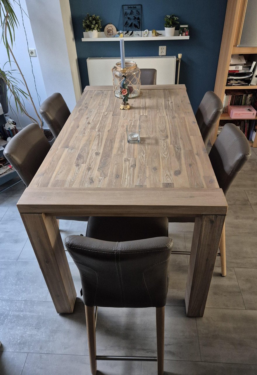 Bartafel met 6 stoelen Henders & Hazel