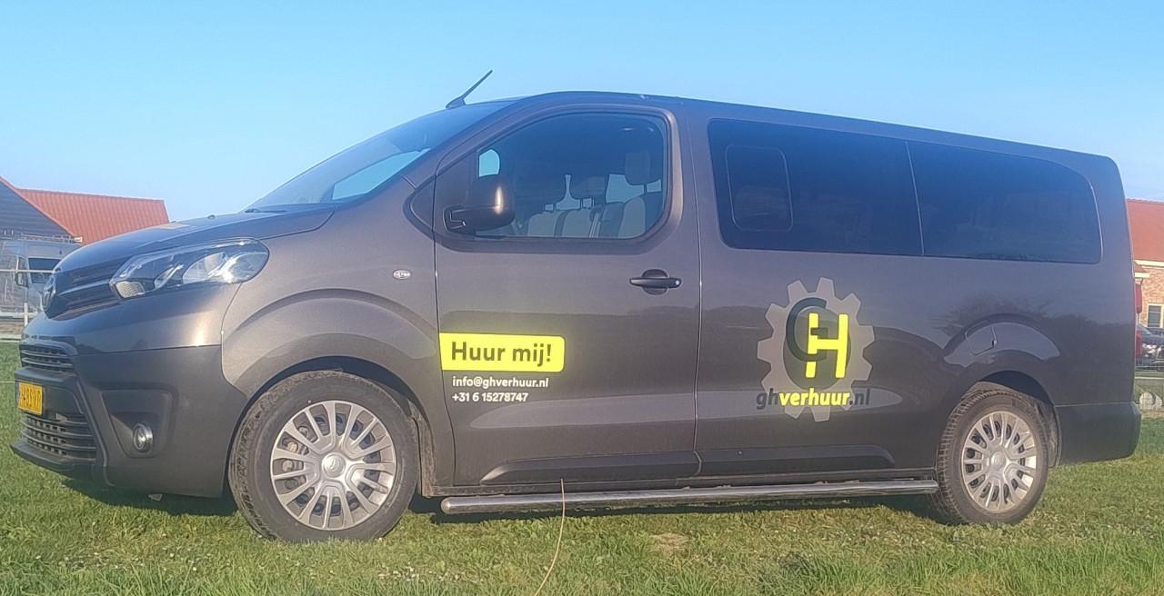 9 persoons bussen te Huur