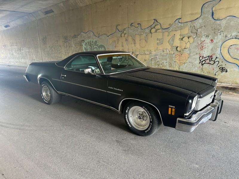 Chevrolet el Camino 1973 '' black beauty"