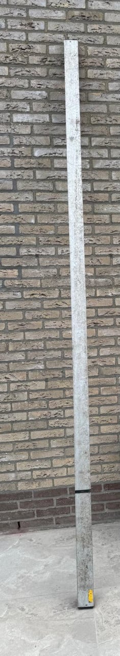 Aluminium rij  4 meter