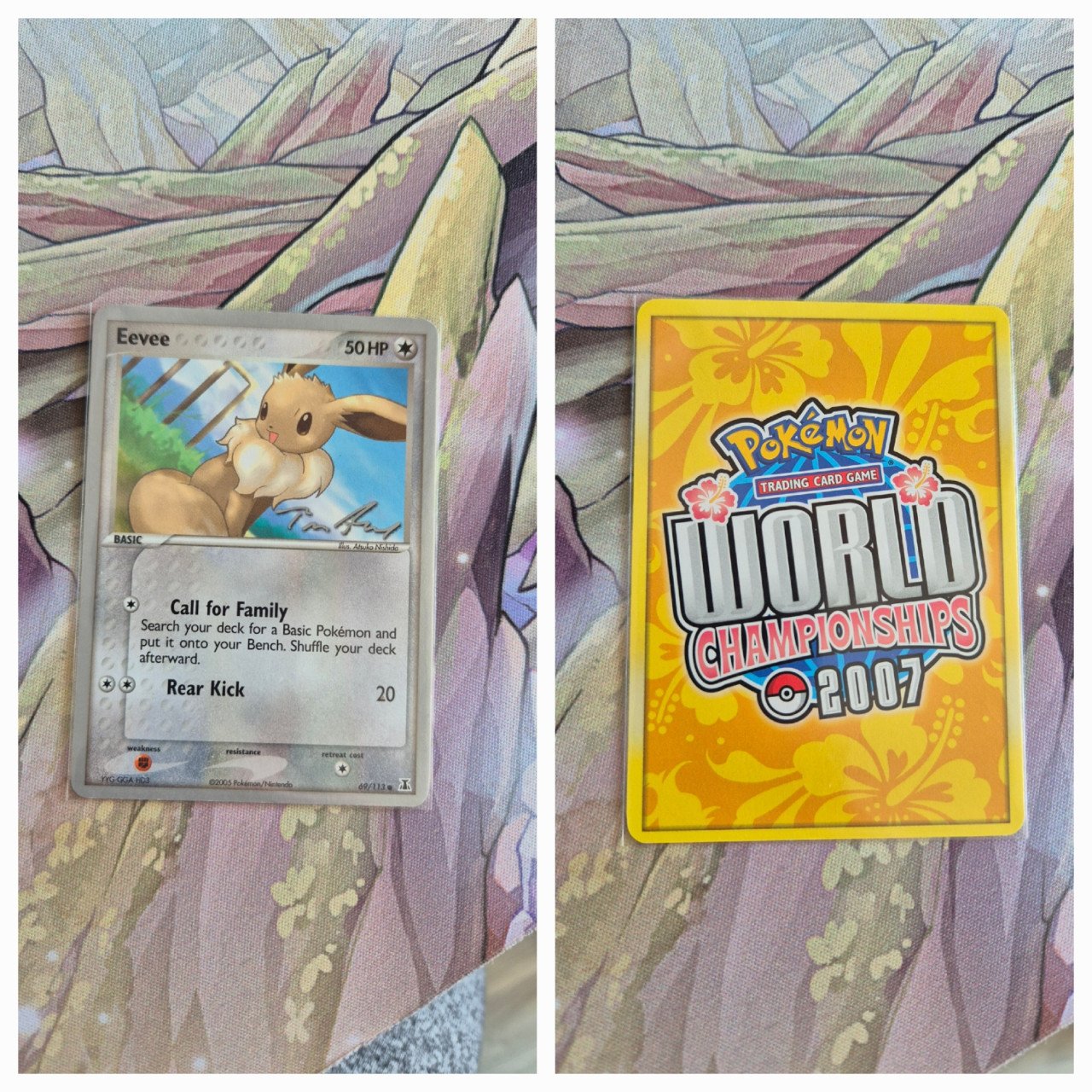 Pokemon TCG WC 2007 kaarten - 5 stuks