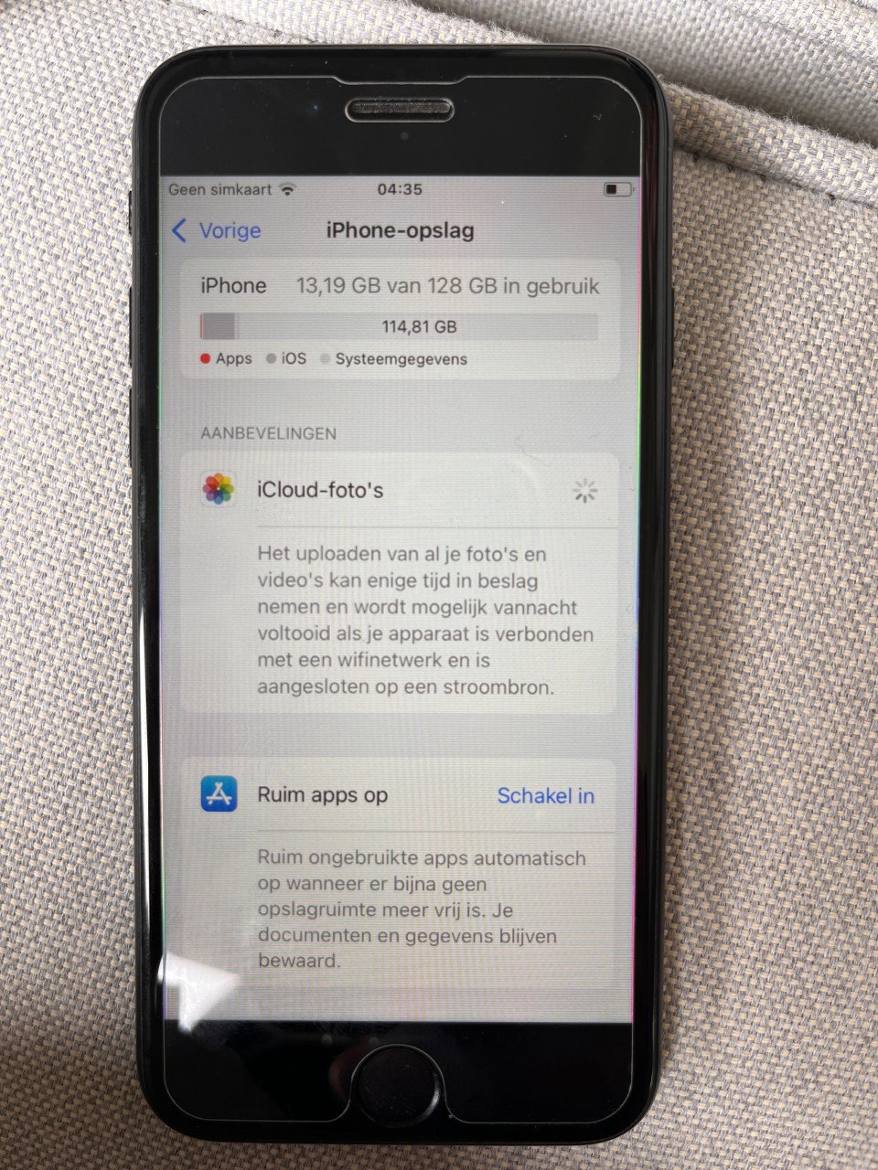 Iphone SE 2020 128GB Zwart 84%