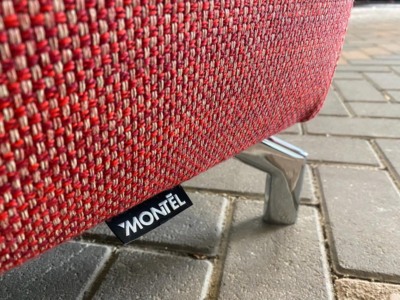 GRATIS LEVERING HEEL NL Mooi Rode Stoffen Hoekbank