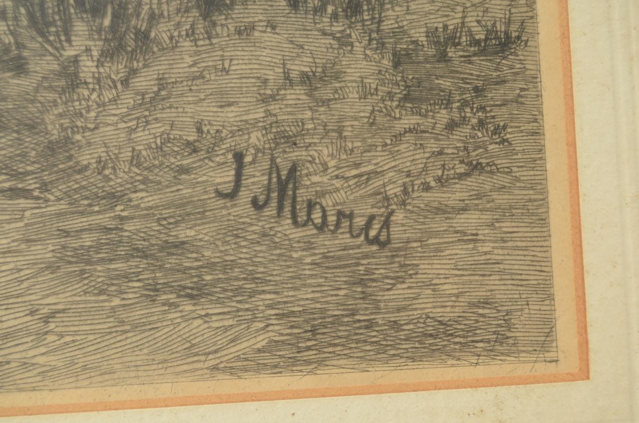 Jakob Maris Frans Buffa 'De Molen' litho (?) begin 20e eeuw