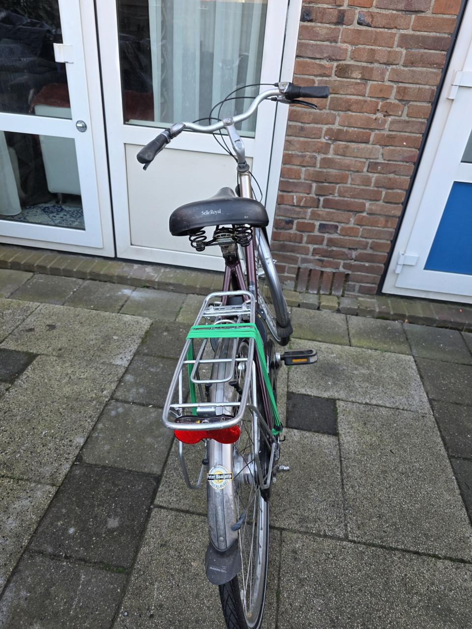 Dames fiets BATAVUS met 7 versnellingen-Fr.maat 58cm-28inch