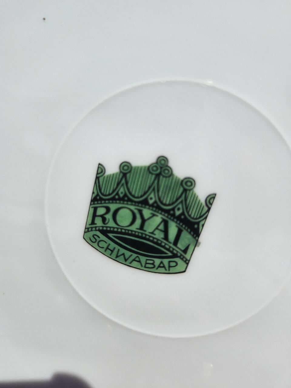 Antiek servies Royal Schwabap