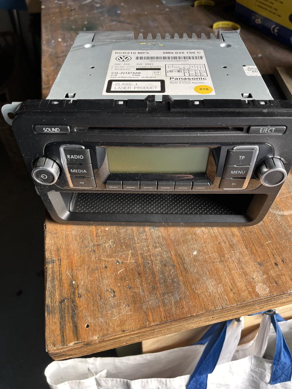 Volkswagen autoradio Panasonic