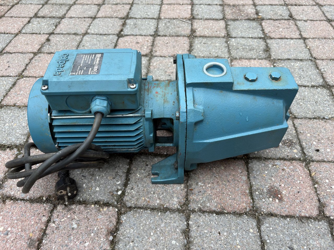 Calpeda zelfaanzuigende waterpomp gietijzer NGM4/A 0,75 kw 230 V