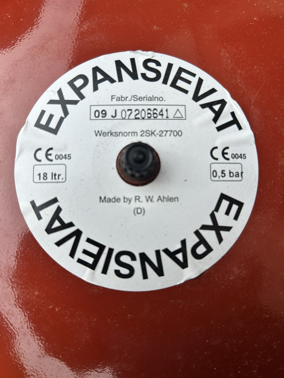 Expansievat set