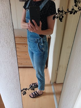 Spijker Tuinbroek Clockhouse Dungaree maat 34 (xs)