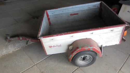 Aanhangwagen kleine wielen
