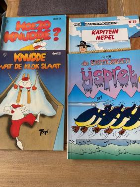 Wat oudere stripboeken, bieden per foto, per stuk of alles samen