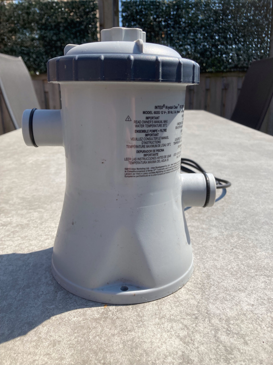 Intex kleine filterpomp zwembad