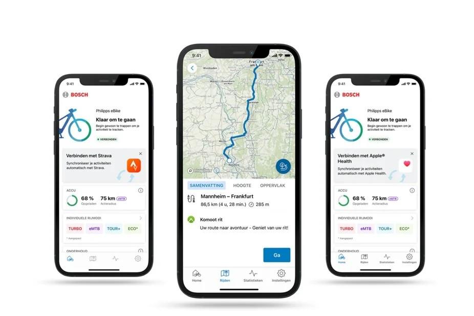 Nieuwe Trenergy 2026 Move N5 Bosch Powertube 600Wh 75Nm E-Bike 54cm met App