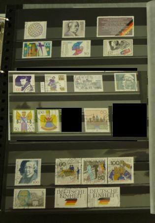 Duitsland postzegel verzameling 1982-2006 in klapper