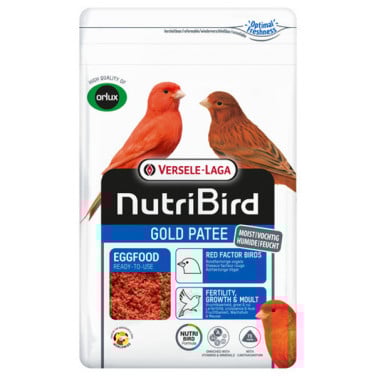 Gold Patee Roodfactorige Vogels 1 kg