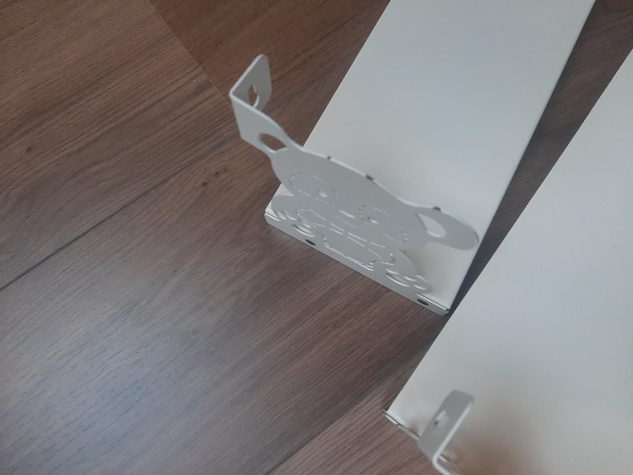 Twee panda wanddecoratie plankjes