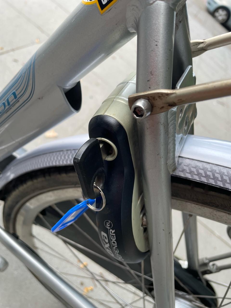 Damesfiets.