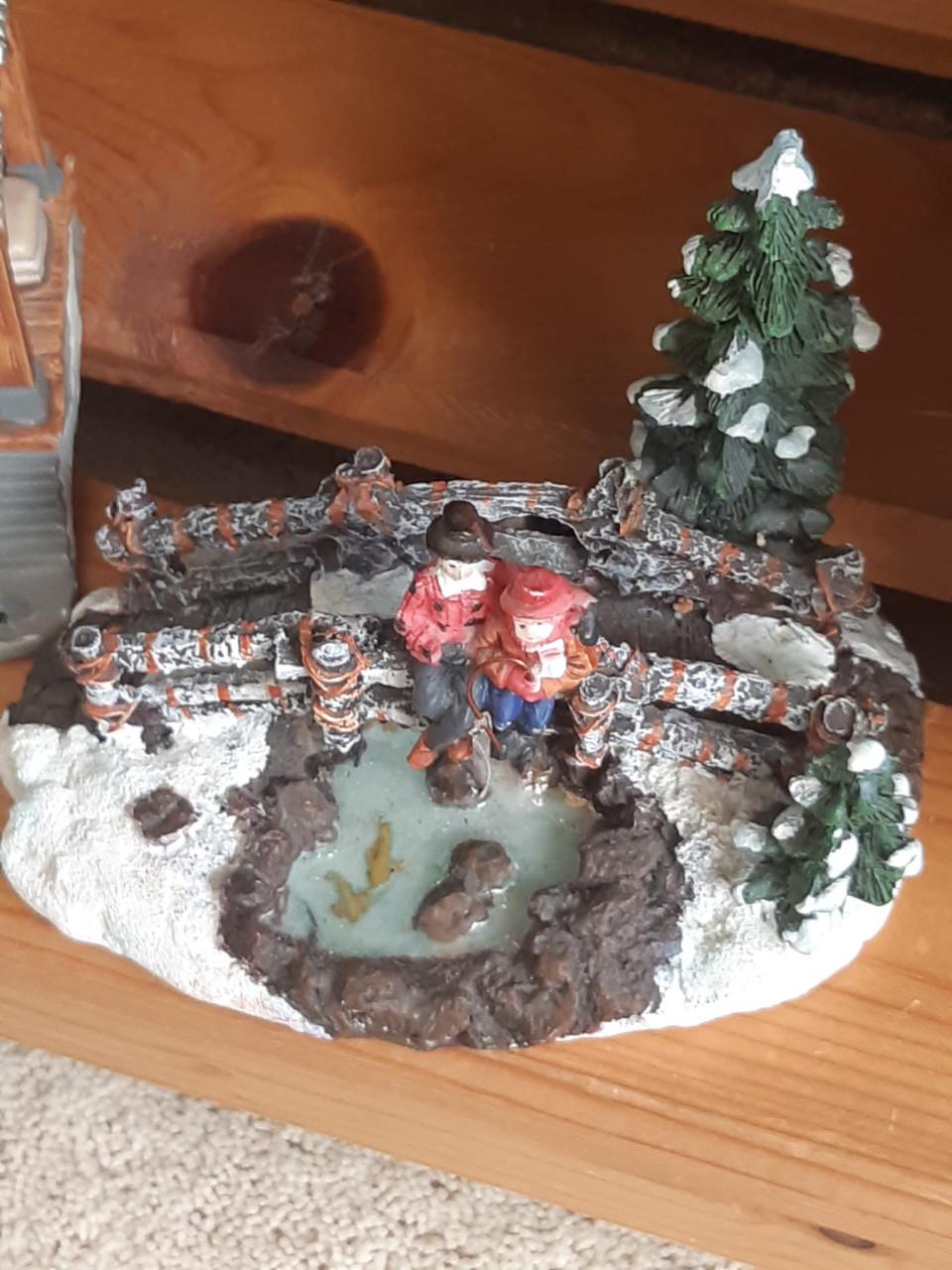 Kerstdecoratie van keramiek