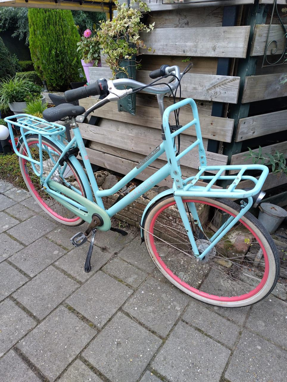 Gazelle dames transport fiets