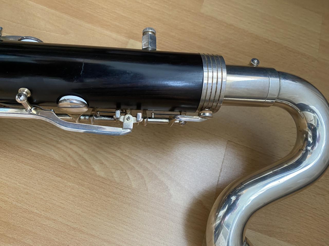 Basklarinet Eb hardhout