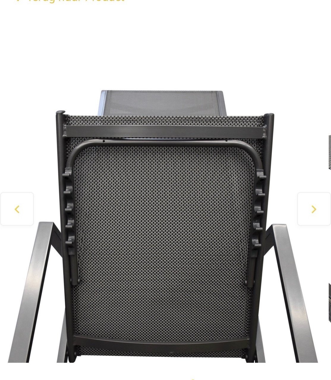 Set van 2 aluminium uitklapbare lig stoelen