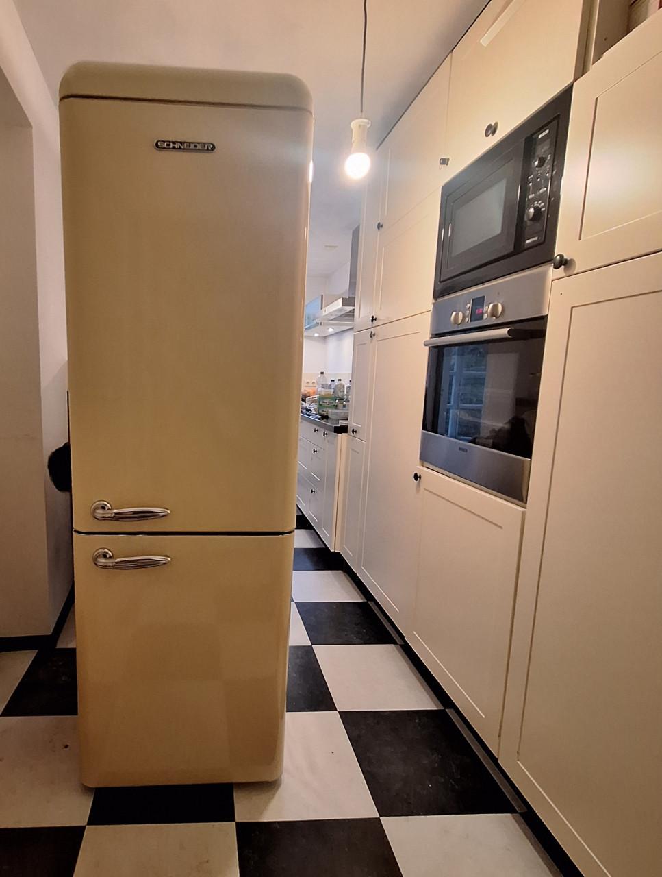 Retro Koel/vriescombinatie Schneider