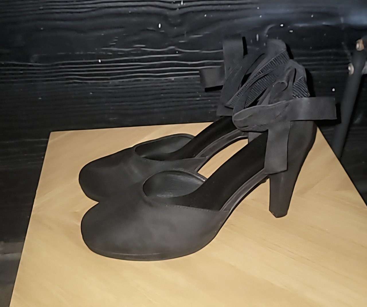 Zwarte Pumps met Strik - Maat 40