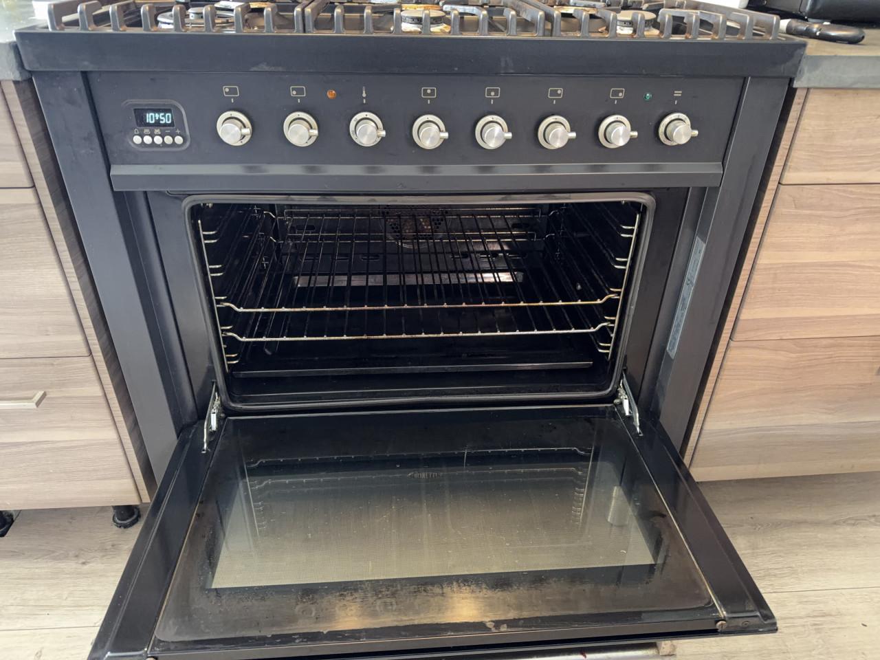 Boretti 6 pits gasfornuis