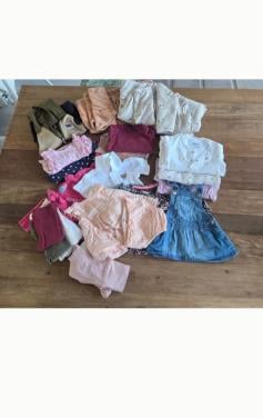 Pakket meisjes kleding 56